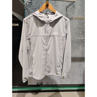 26夏新款正品JackWolfskin狼爪皮肤衣男户外轻薄防晒衣5319053