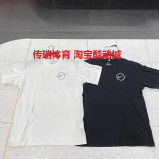 NIKE/耐克短袖男夏季新款休闲印花圆领棉质半袖运动T恤HJ3407-100