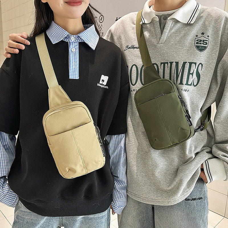 日系胸包男女2025新款夏季mini小背包斜挎包休闲逛街百搭手机包潮
