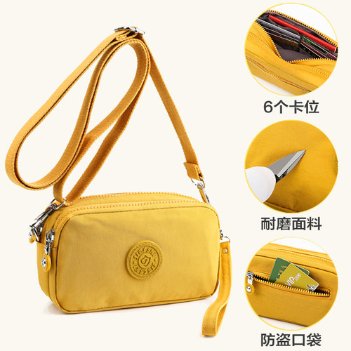 小包包帆布新款单肩手拿女包