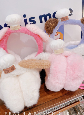 HD11167A04动物园毛绒耳罩秋冬可爱少女ins风小熊耳朵防风耳捂子