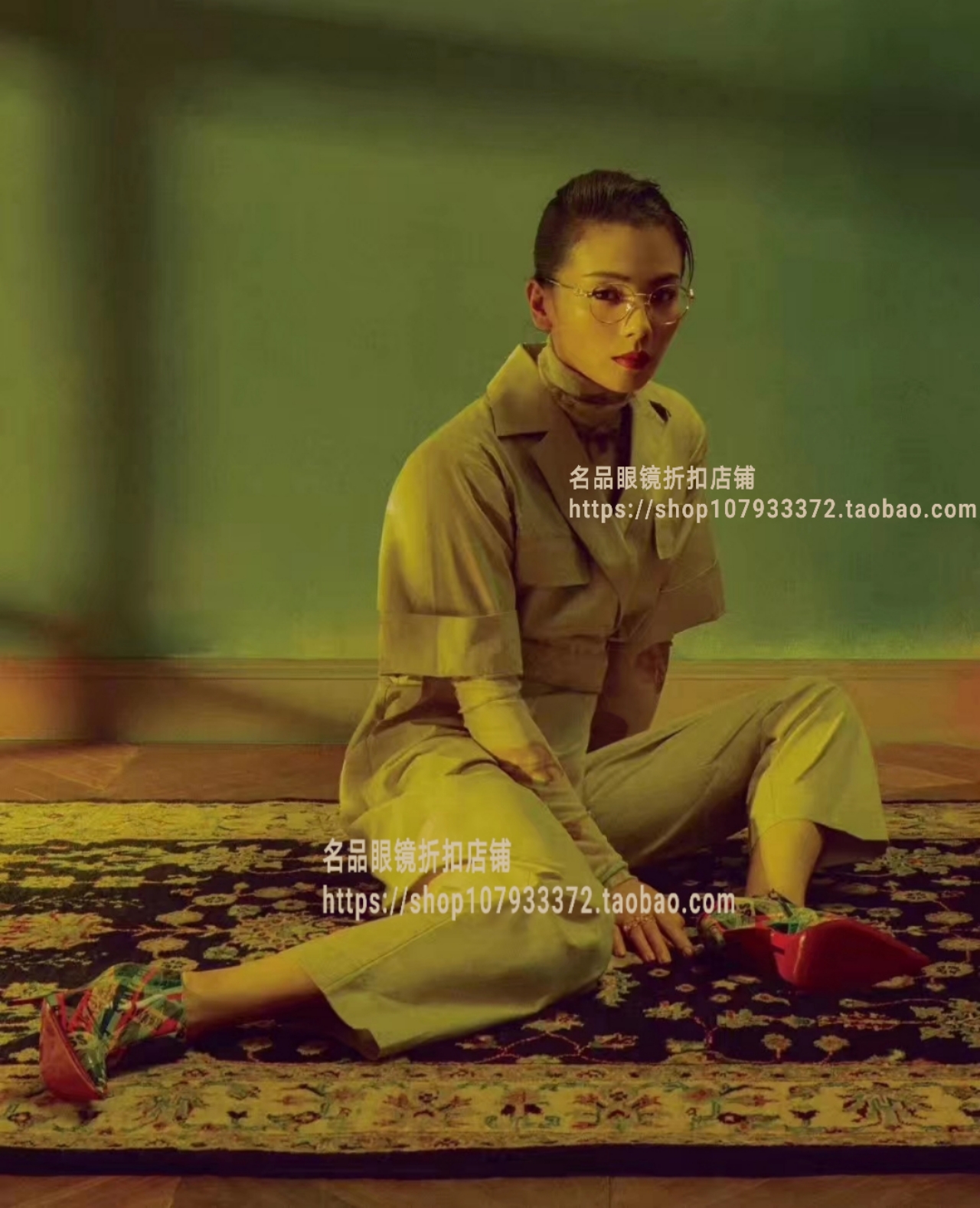 chopard时尚全框眼镜架刘涛同款