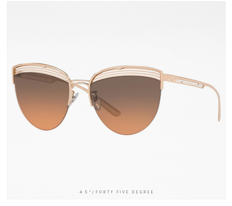 正品代购 BVLGARI 墨镜女2019年时尚新款蝶形BV 6118宝格丽太阳镜