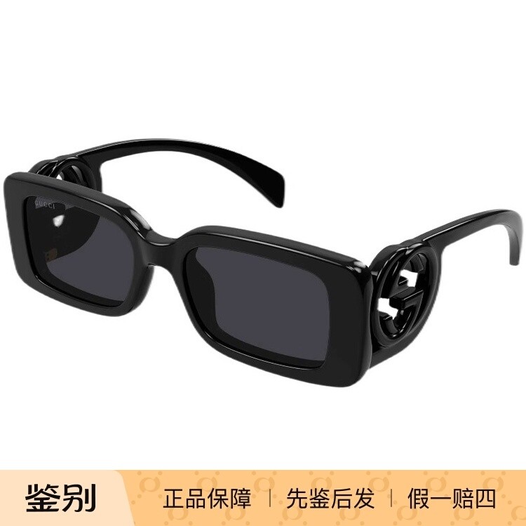 正品代购Gucci古驰双G窄框时尚个性潮流太阳眼镜GG1325S男女墨镜