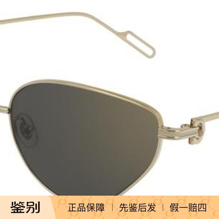 正品代购卢靖姗同款Cartier太阳眼镜卡地亚猫眼超轻墨镜CT0155S