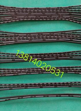 XH2.54mmTJC3黑白排线连接线2P3P4P5P6P7P～14P双头同向10cm-60cm