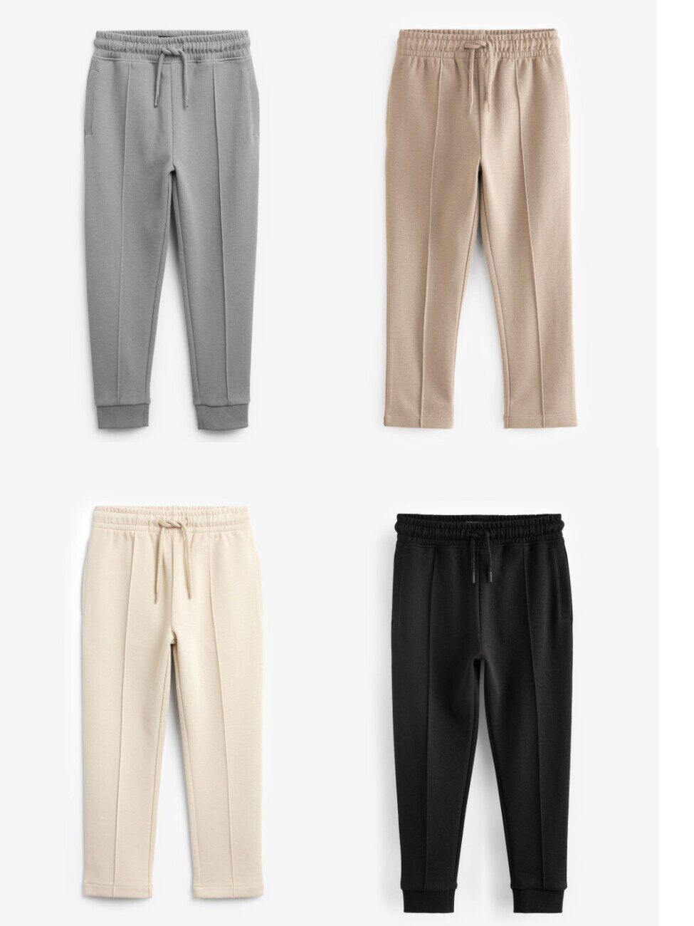 代购英国next  24春新男童大男孩纯色时尚可调节裤腰运动裤 长裤