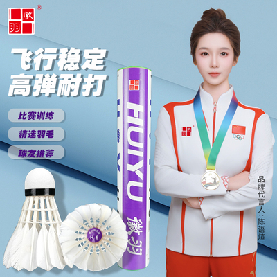 徽羽H5羽毛球飞行稳定鹚鸪鸭大方