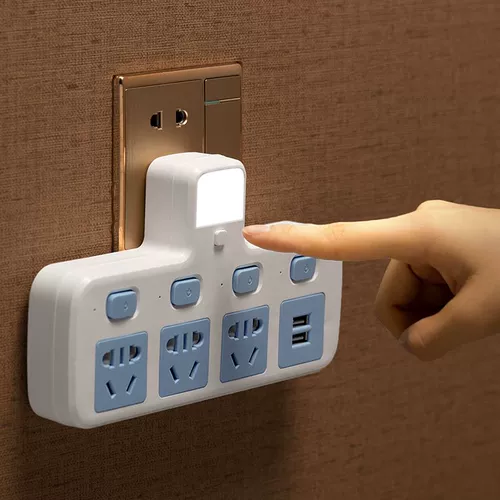 Объединенная плавка -в беспроводной однократной мульти -функции без линии универсального конвертера завола с USB -гнездой