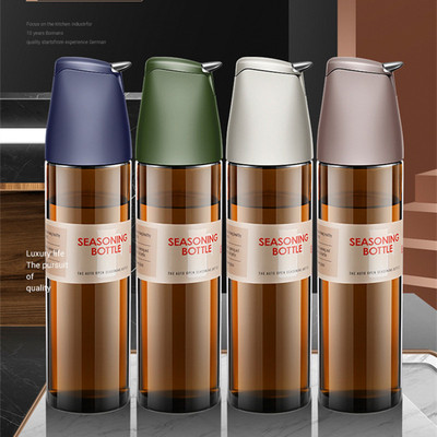 自动开合玻璃油壶不挂油创意时尚