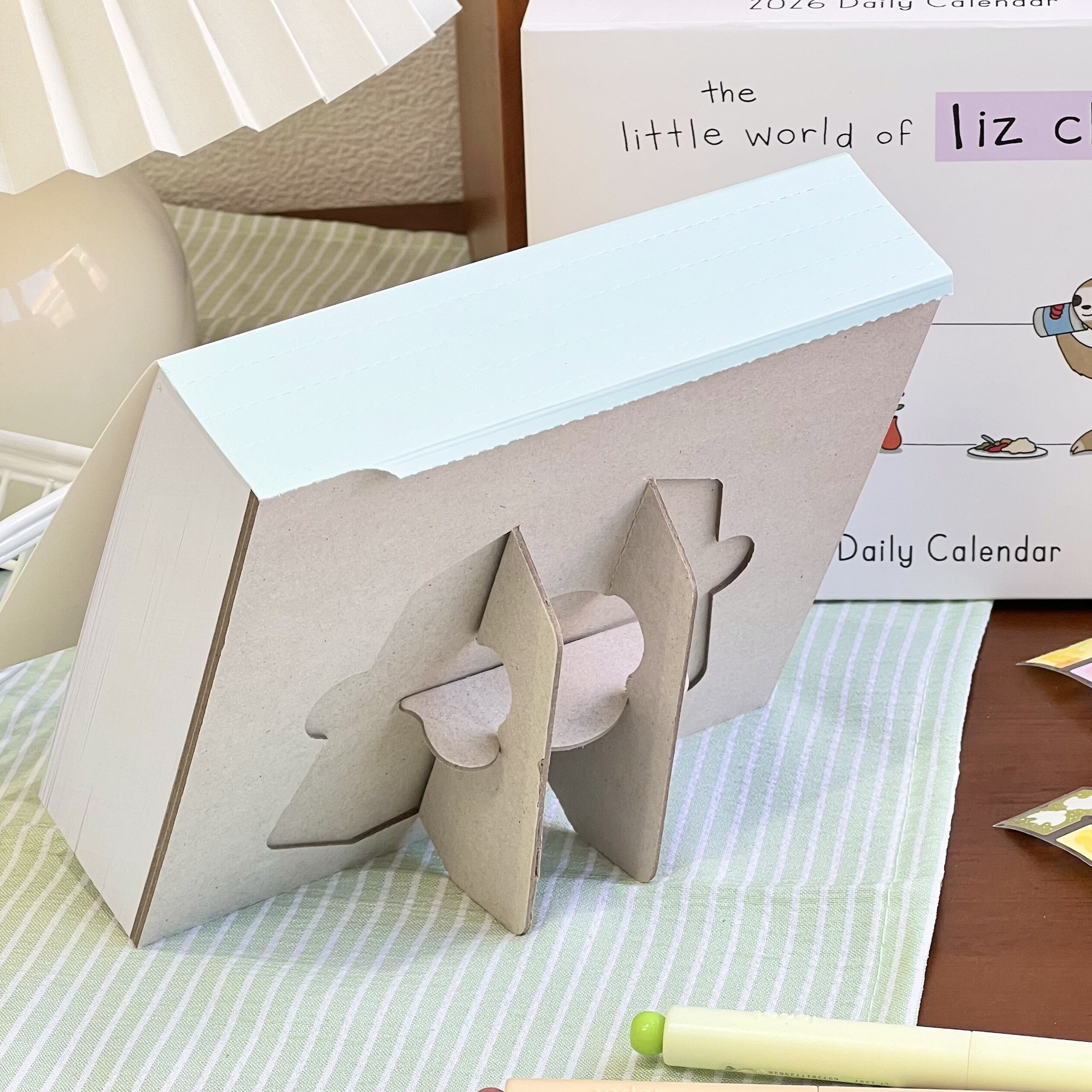 2026治愈漫画可撕台历日程本