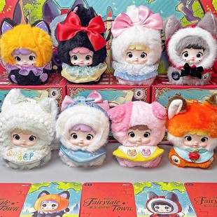 糯米儿Nommi米宝童话镇正版盲盒包包毛绒挂件公仔玩偶女生日礼物