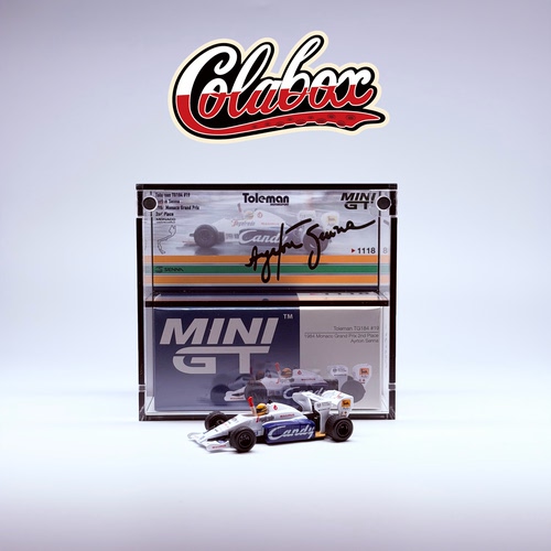 MINIGT 1118 F1塞纳系列 TG184 #19 1:64精品亚克力防尘展示盒