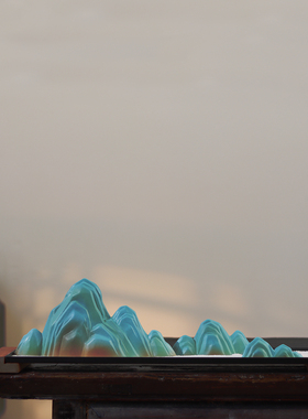 颢言陶瓷假山装饰家居摆件