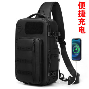 男ipad pro11寸平板电脑胸包收纳外出携带斜挎背适合华为mate12.2