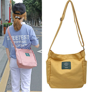 女士装ipad pro11寸平板电脑的帆布包收纳携带单肩斜挎背袋子10.2