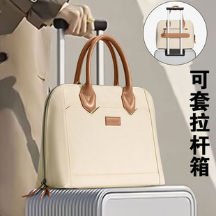 2026新款多分隔层女士手提公文包笔记本电脑a4文件袋高级感通勤商务大容量托特15.6寸轻奢风设计师