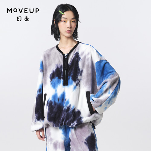 Moveup商场设计师撞色扎染
