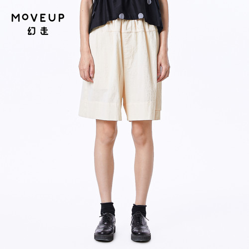 休闲Moveup短裤夏季设计师
