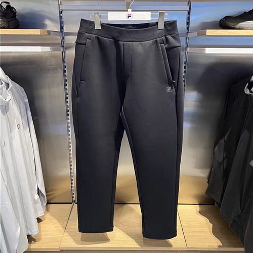 FILA斐乐男士针织长裤2025冬季新款时尚休闲舒适直口裤F61M543696