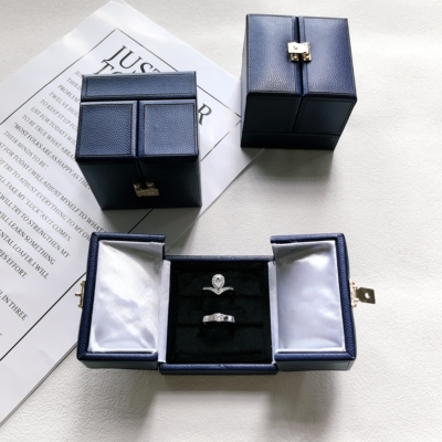 结婚对戒婚礼现场用仿真莫桑钻活口交换仪式专用求婚情侣对戒告白