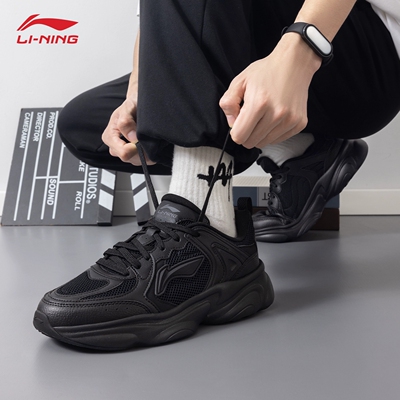 李宁男鞋运动鞋2026春季软底