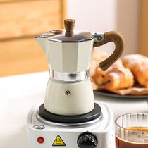 川島屋意式摩卡壺煮咖啡器具手磨咖啡機戶外濃縮萃取壺手沖咖啡壺