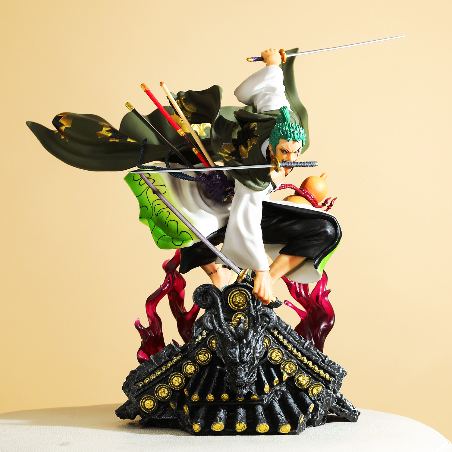 海贼王gk和之国索隆和服三刀流大型超大全套限量手办模型摆件礼物