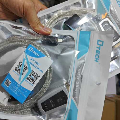 议价-DTECH串口线Type-C转RS485、RS422全新原装-可维修