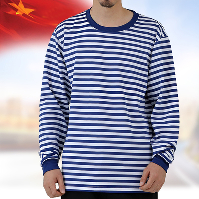 正品长袖t恤水手服速干海魂衫