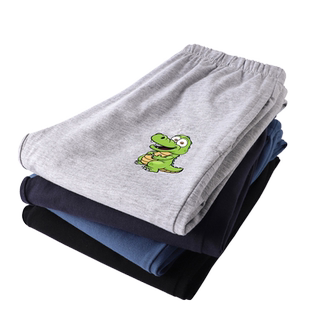 男童运动裤夏季薄款儿童休闲长裤宝宝防蚊裤宝宝裤子超薄卡通男生