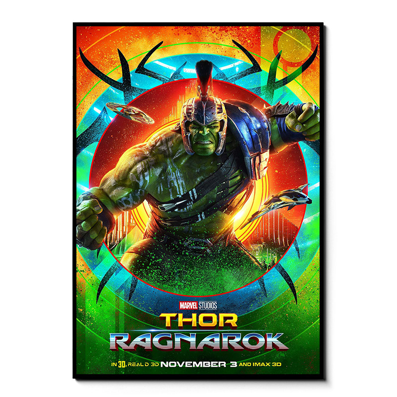 绿巨人海报漫威科幻电影墙贴浩克壁纸宿舍房间寝室相框装饰挂贴画