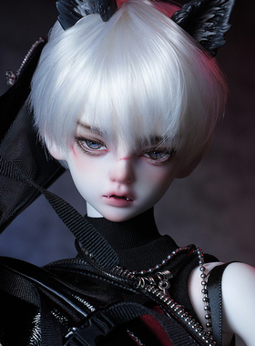 【CharmDoll/CD】 小狼狗Arja大四4分裸娃修狗体原创BJD娃娃