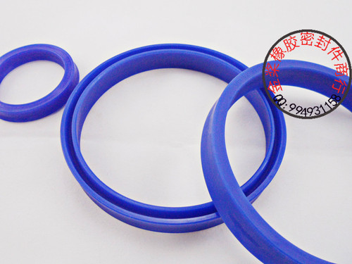 蓝色UHS/DHS型密封圈聚氨酯UN/UNS油封 往复活塞液压油缸油封大全