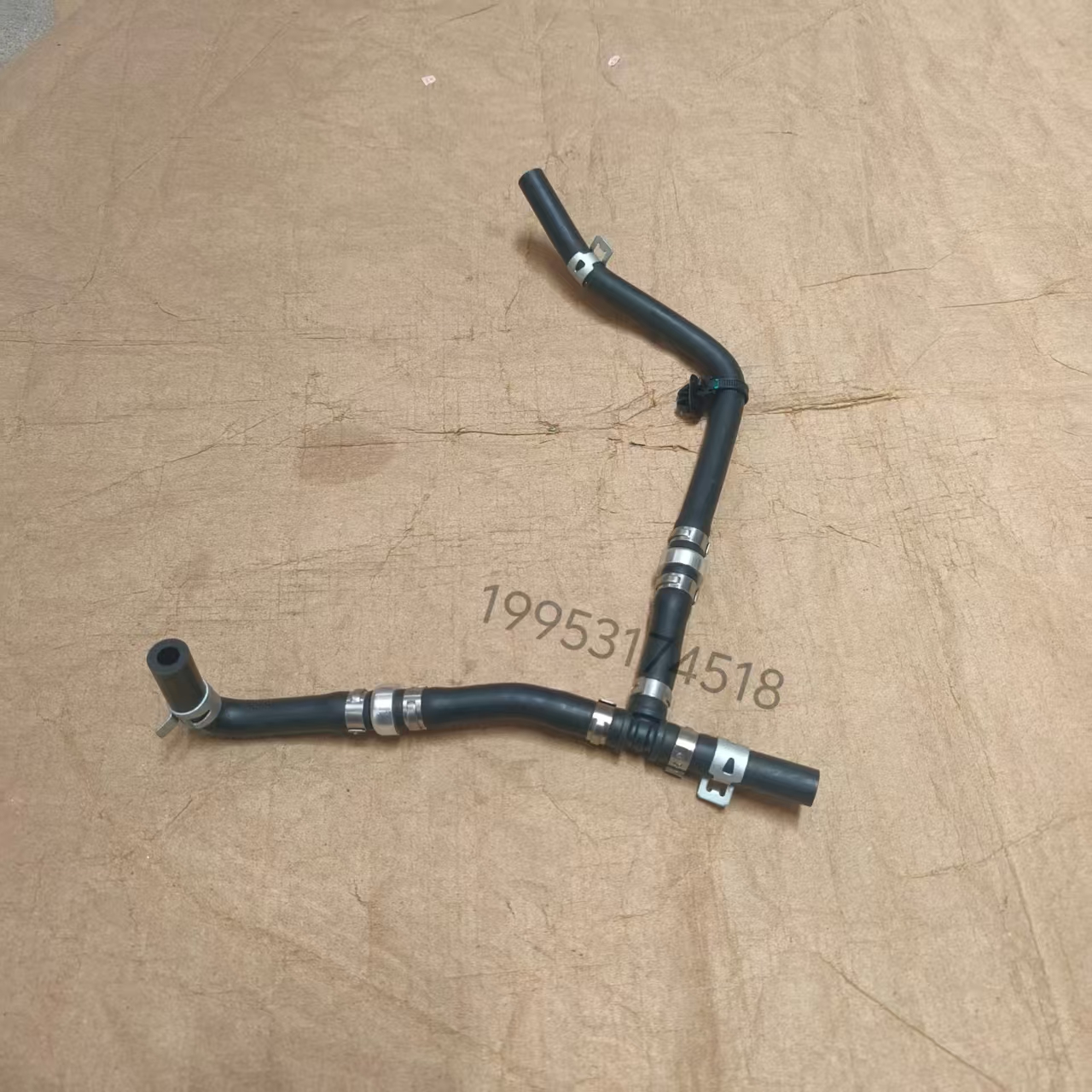 江淮皮卡三通水管 江淮皮卡电磁阀链接组件 江淮帅铃T6三通水管