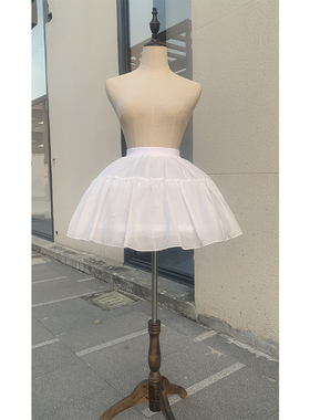 lolita裙撑40厘米洛丽塔lolita四季雪纺暴力鱼骨裙撑日常撑软妹