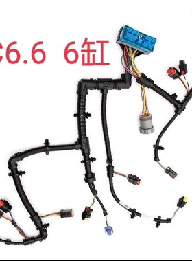 挖掘机配件 卡特C6.6 帕金斯6缸发动机线束 3161C062 3161C061