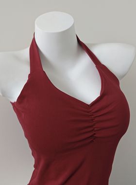 辣妹白色短款吊带背心女夏季无袖修身内搭纯欲风性感紧身上衣外穿