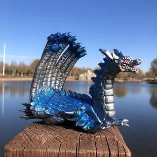 大号软胶体地帝怪兽关节可动壬龙叶腐九头龙机械芝顿杰顿玩具模型
