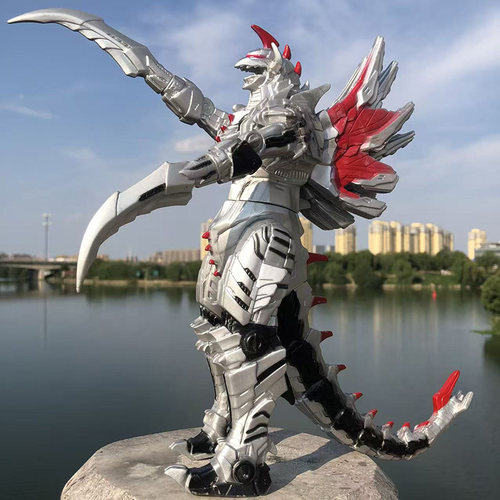 大号软胶机械盖刚钢铁机甲盖兰达艾尔多基美拉关节可动怪兽玩具