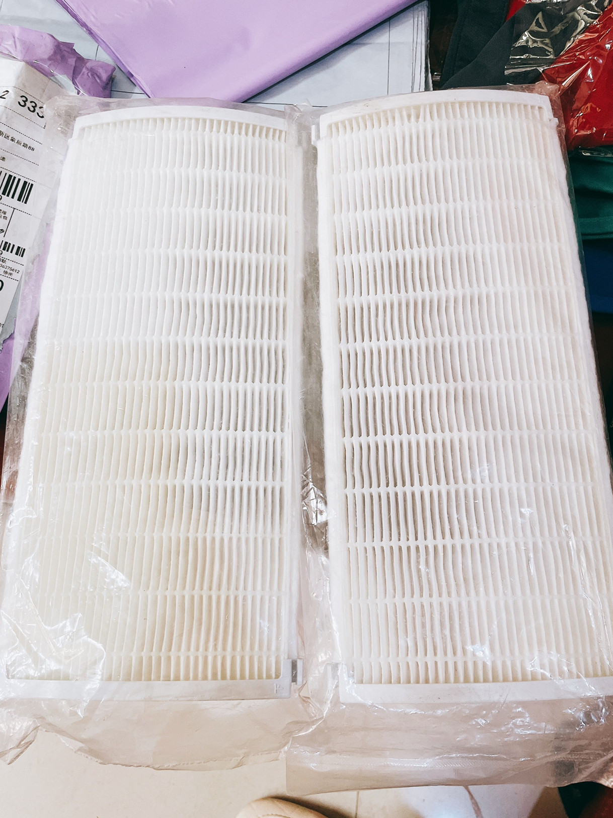 适用海尔空调原装全新滤网空气滤清器过滤棉过滤网强力杀菌媒滤芯