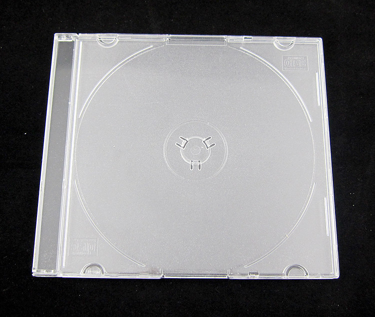 正品光盘盒 CD 盒-- 40克 超薄 透明盒  DVD盒 VCD盒