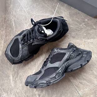 巴黎Stapler订书机老爹鞋女2025秋冬休闲厚底透气网运动情侣鞋男