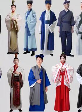 范进中举课本剧服装举人古代百姓书生服装屠户乡绅农民年会演出服