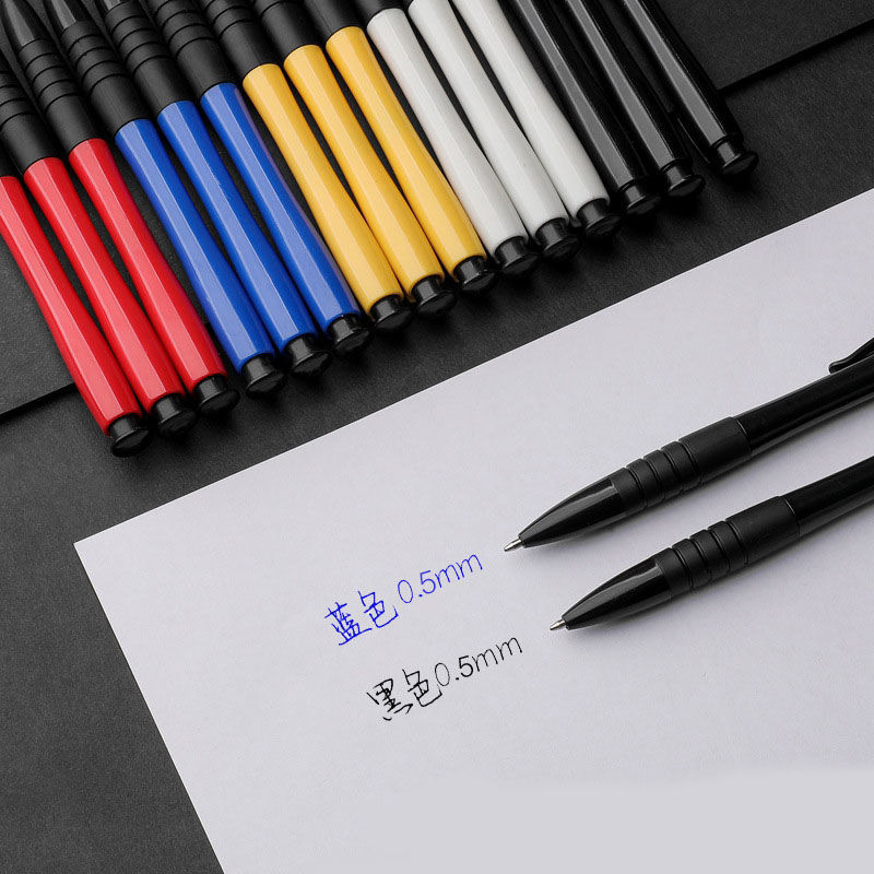 圆珠笔按动式清仓老式油笔新款耐用专用圆珠笔芯老式老款旋转
