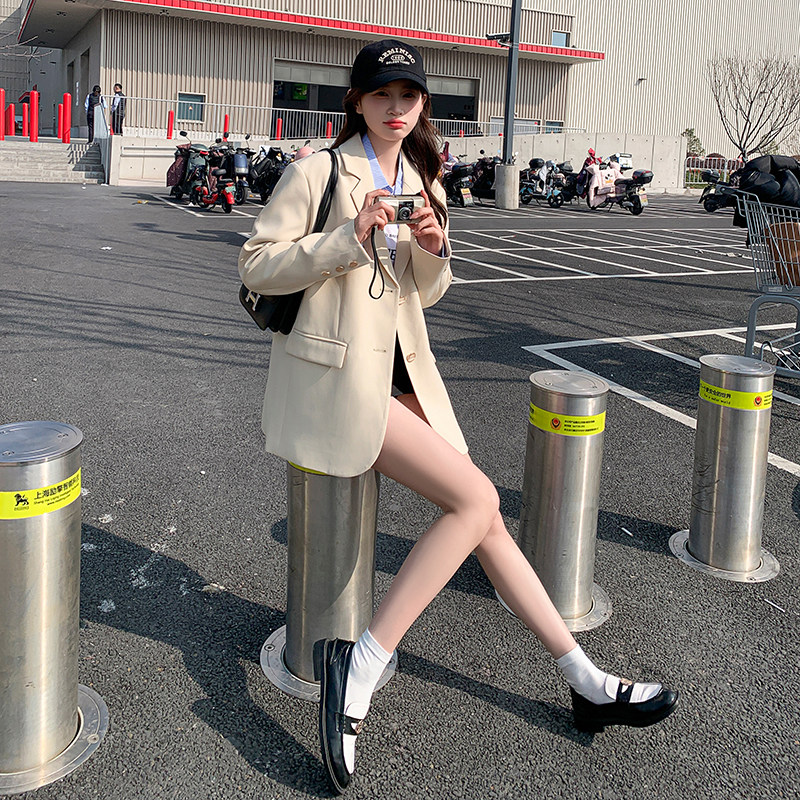 有货，通勤金属扣西装外套2C3555-6062-P130-K218,女装短外套,2C355
