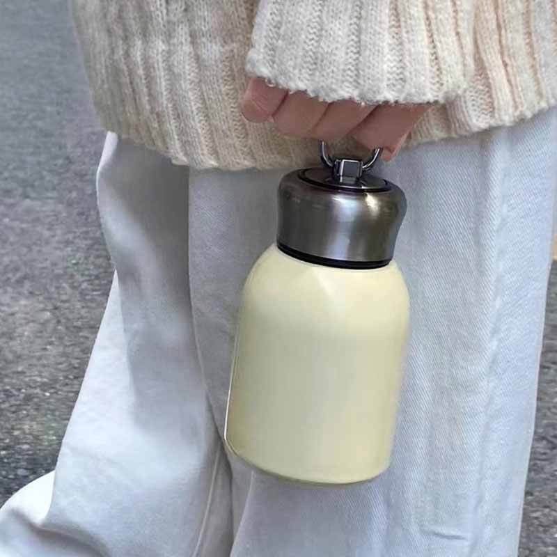 316小巧小胖墩保温杯不锈钢小胖丁保温杯女水杯可爱便携迷你学生