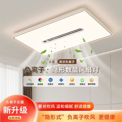 负离子数显风扇灯广东中山直销