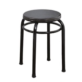 家用新款 凳子椅子成人金属小圆凳时尚 创意实木板凳加厚塑料餐桌凳