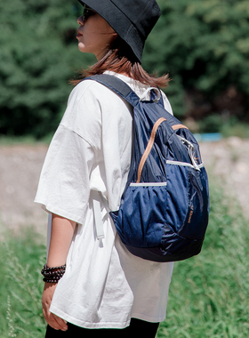 户外超轻皮肤包轻便折叠双肩背包登山徒步旅行女包新款25L
